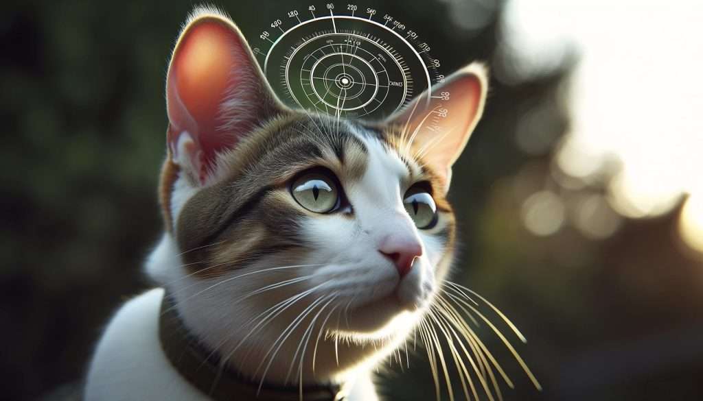 le orecchie del gatto funzionano come un radar