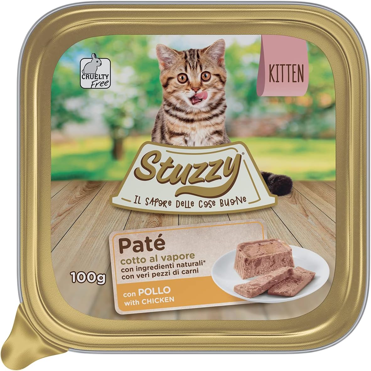 Stuzzy Paté Kitten con Pollo 100g